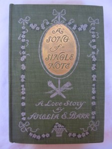 A song of a single note. A love story