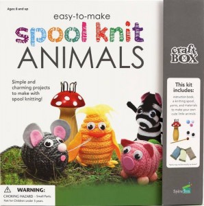 Easy-to-Make Spool Knit Animals: Simple and Charming Projects to Make With Spool Knitting! (Craft Box)