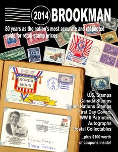 2014 Brookman United States, Canada, UN, etc. Postage Stamp Catalog