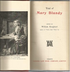 NOTABLE BRITISH TRIALS SERIES – TRIAL OF MARY BLANDY