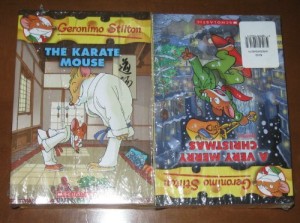 Geronimo Stilton 10 Book Collection Set Vol 31-40 (Mysterious Cheese Thief, Valley Of The Giant Skeletons, Geronimo & the Gold Medal Mystery, Geronimo Stilton, Secret Agent, A Very Merry Christmas,Geronimo’s Valentine,Race Across America,A Fabumouse School Adventure,Singing Sensation,Karate Mouse)