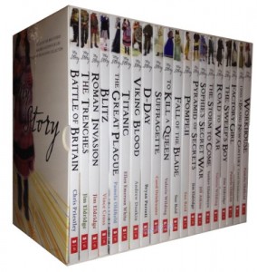 My Royal Story Series Collection 20 Books Set Box Pack (Workhouse, The sweep’s boy, Road to war, The Storm to come, Sophie’s secret war, D-Day, Viking Blood, Titanic, The Great Plague, Blitz, Roman Invasion, The Trenches, Battle of Britain, etc) (My Royal Story Collection)