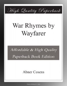 War Rhymes by Wayfarer