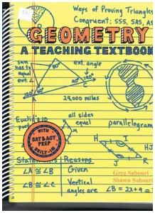 Geometry: A Teaching Textbook (Ways of Proving Triangles, Congruent: SSS, SAS, ASA (2005; ISBN: 0-9749036-0-4)) Book Only