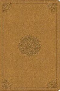 ESV Compact Bible (TruTone, Goldenrod, Emblem Design)