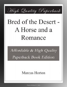 Bred of the Desert – A Horse and a Romance