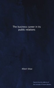 The business career in its public relations