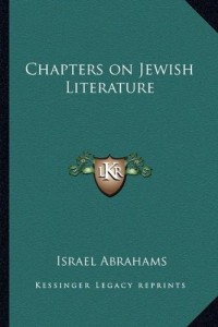 Chapters on Jewish Literature
