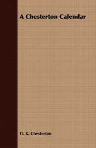 A Chesterton Calendar