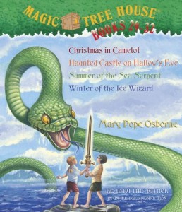 Magic Tree House: Books 29-32: #29 Christmas in Camelot; #30 Haunted Castle on Hallow’s Eve; #31 Summer of the Sea Serpent; #32 Winter of the Ice Wizard
