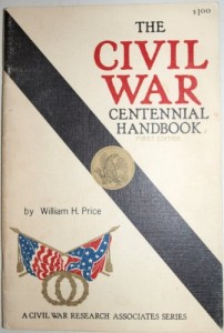 The Civil War centennial handbook 1861-1865, 1961-1965 (Civil War research associate series)